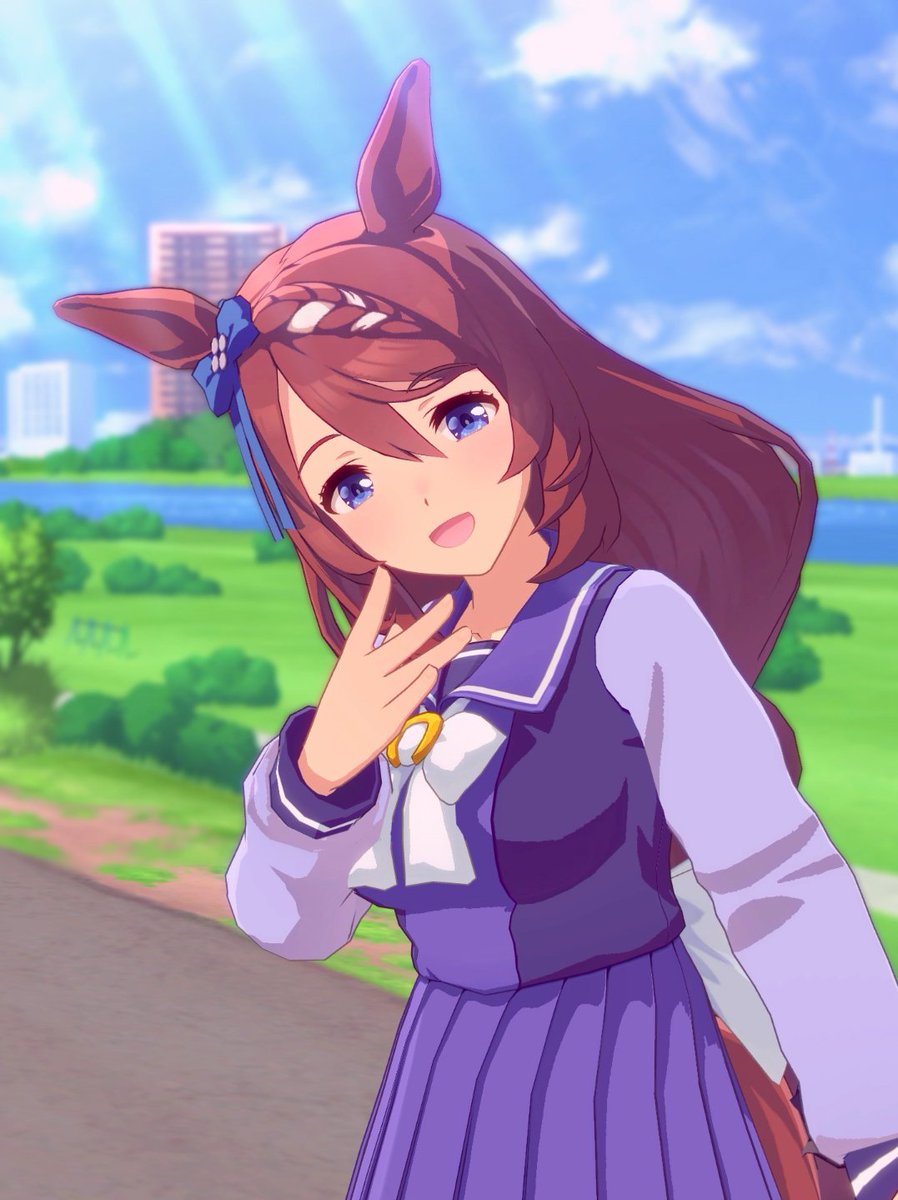 SuperCreekFreak's tweet photo. I'm gonna spend so much time in the new Photo mode just taking cute Creek pics 
I mean just look at her 💙 https://t.co/QZNgvFtKCY