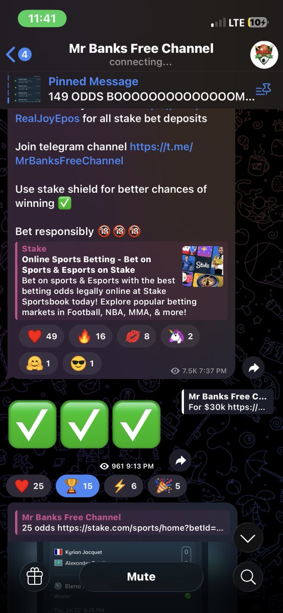 Tennnnyson's tweet photo. Me i be TG no 1 member 
Always active and playing your games 
Thanks for the two odds earlier today 

Tip me maestro Banks

Stake ID: Bentennnyson https://t.co/EoTVUJ0BFL