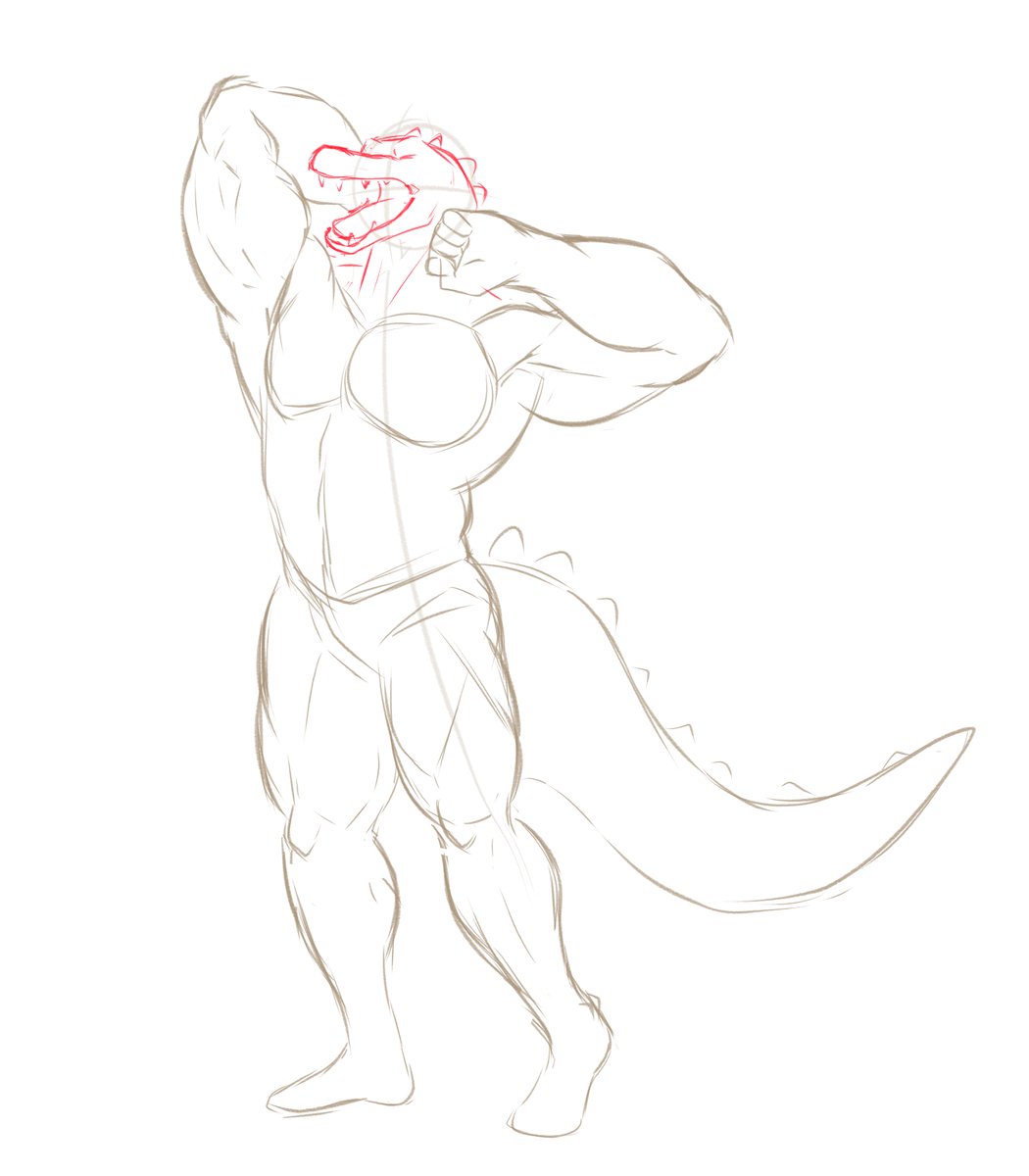 senimentari_'s tweet photo. lazy gator sketch https://t.co/tWiMTtjRPt