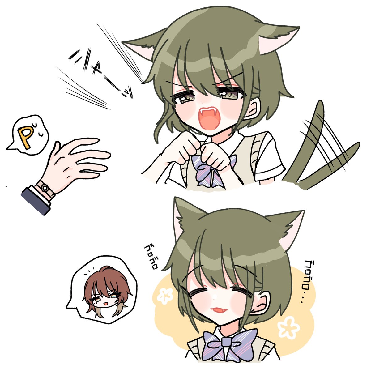 ___rurugreen's tweet photo. 🐱 https://t.co/FVKk36ThTb