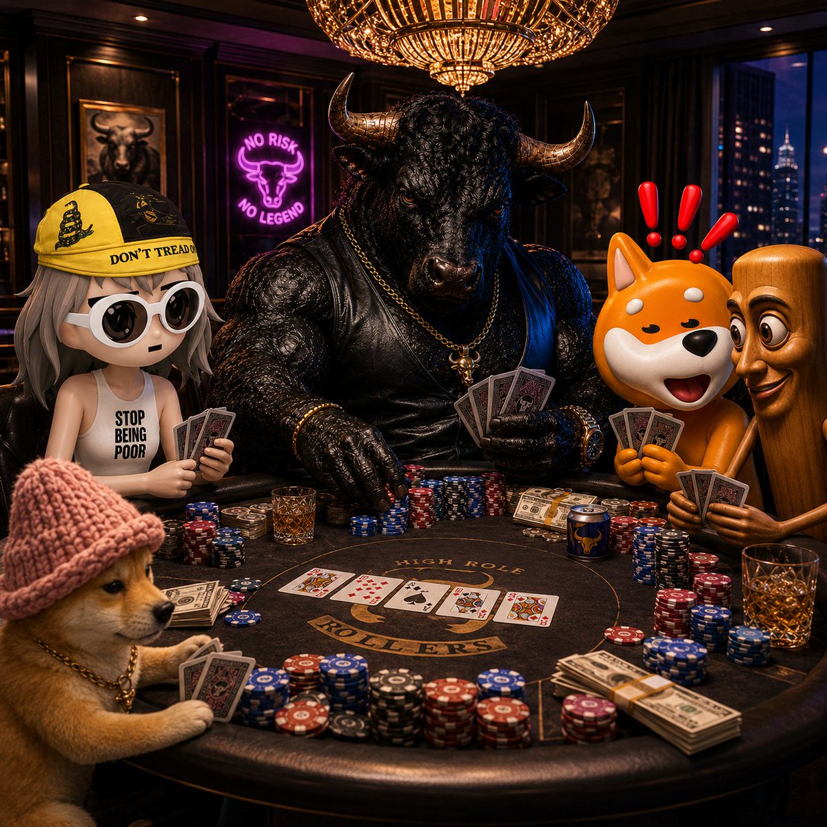 ThePokerBull's tweet photo. The best of the best, $POKERBULL always takes the lead! https://t.co/sr2eQqtM3s