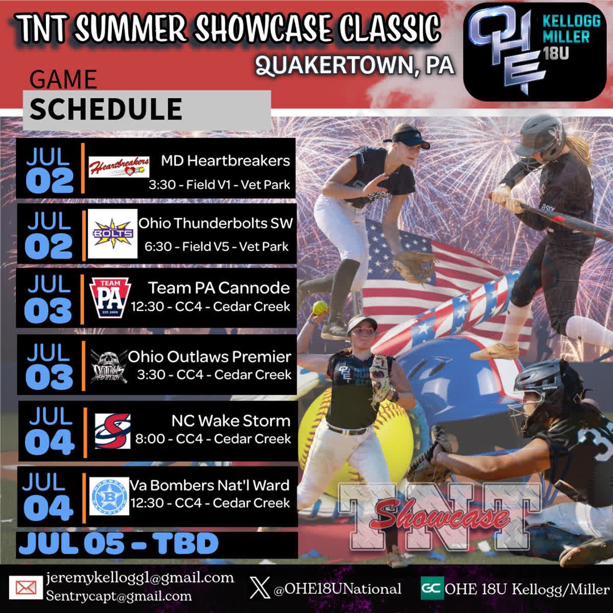 Ipper2027's tweet photo. Got amazing news this morning that I’m fully cleared and ready to come back to play. I feel truly blessed and what a better weekend! Unfortunately couldn’t catch the games today but I will be ready and back tomorrow. Come check us out!! @OHE18UNational https://t.co/oy58y84Nmz