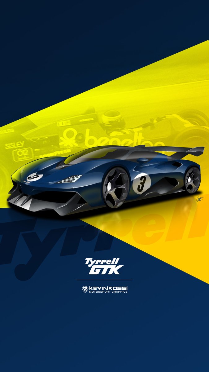 kr_motorgraph's tweet photo. 🔵❔TYRRELL REBORN? ❔🔵
Inspired by the #Tyrrell 012 "Boomerang", I wanted to imagine what a modern Tyrrell could look like if it were reinterpreted as a road-going #supercar. The Tyrrell GTK.

👇 Would you like to see it on the road?
---
With Bar Motorsport
#Cardesign https://t.co/ttYkzylzdr