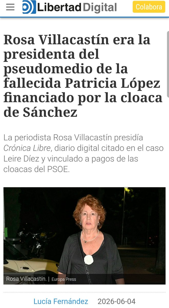 CVaginesil's tweet photo. @RosaVillacastin @morenobonilla Tu ya has recogido el dinero este mes? https://t.co/zr6C3jAYhU