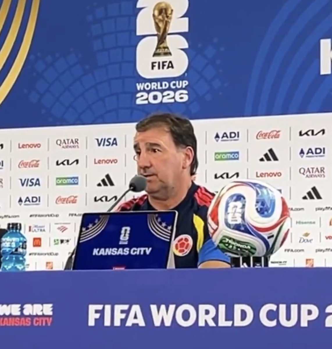 _owurakuampofo's tweet photo. 🗣️ Colombia head coach Néstor Gabriel Lorenzo on how they can breakdown Ghana’s low block

“Precision, movement, attacking runs, long-range shots.”

“We will try everything but I don’t know if Ghana will use a low block. Maybe they want to surprise us and go all out.” https://t.co/nAq725Kloo
