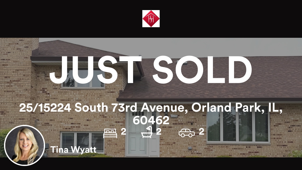 tinamyagent's tweet photo. 🛌 2 🛀 2 🚘 2
📍 25/15224 South 73rd Avenue, Orland Park, IL, 60462

My latest sale on RateMyAgent.
MRED 475188637
https://t.co/S2OUnLXrji

...
#ratemyagent #realestate https://t.co/QZy4fKhc7f