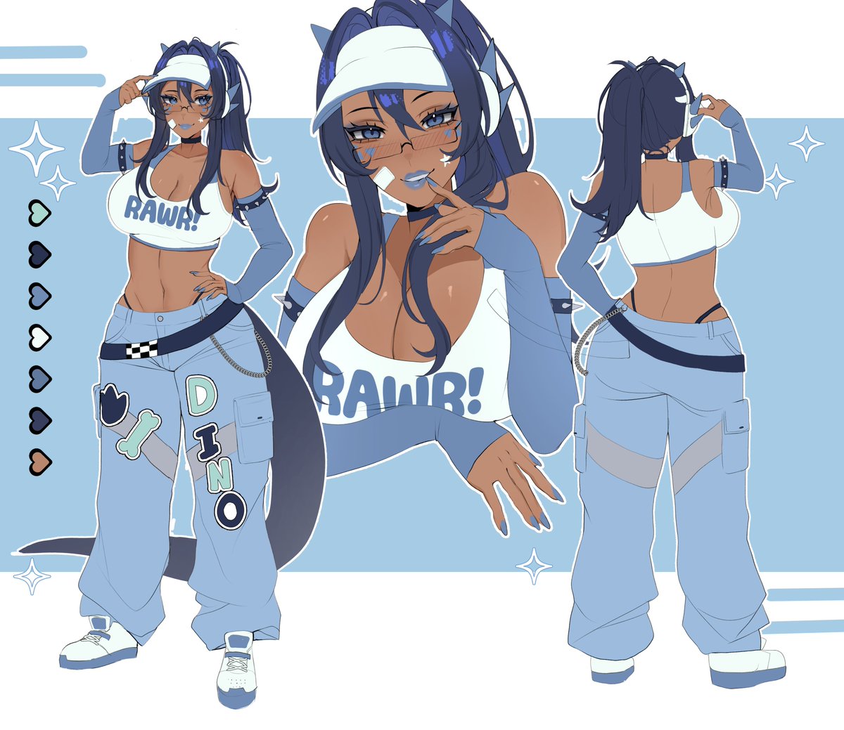 CerahVT's tweet photo. I'm Cerah! A dinosaur #vtuber and artist!  
I play(suck at) a varity of games and of course love dinosaurs💙🦖

✶Oshi Marks: 🦕🌐
✶Art Tag: #CerahART
✶🔞#SloppyCerah 
✶Twitch: https://t.co/4di547mpTp https://t.co/p1H6JfJoxb