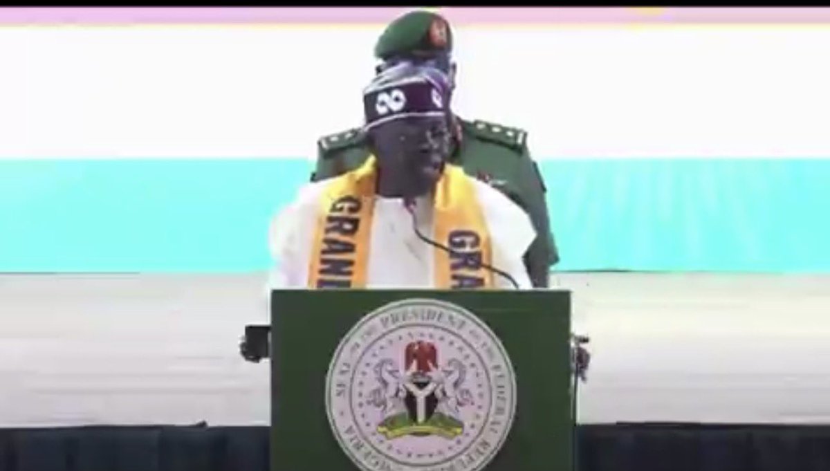 NigeriaStories's tweet photo. "In a world where everyone with a smartphone can claim to be a journalist, the standards of professionalism, accuracy, and integrity must never be compromised, freedom of expression is not freedom to defame." 

~ President  Bola Tinubu says https://t.co/2T6LLqKrqM