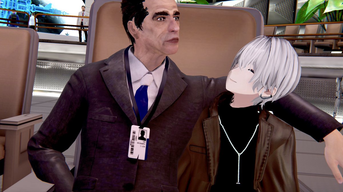 Leo_vrc_cast's tweet photo. みんなおはよう！！これは勝手におじの彼女の面をし始める俺の姿シリーズ！！！今日は華金だよ！なんかとっても焼肉食べたい気分だなー！冷麺も食べたいなー！って考えながら朝ごはんを食べてるところ！優雅だね！
#勝手におじカノ https://t.co/yVckZF2uX0