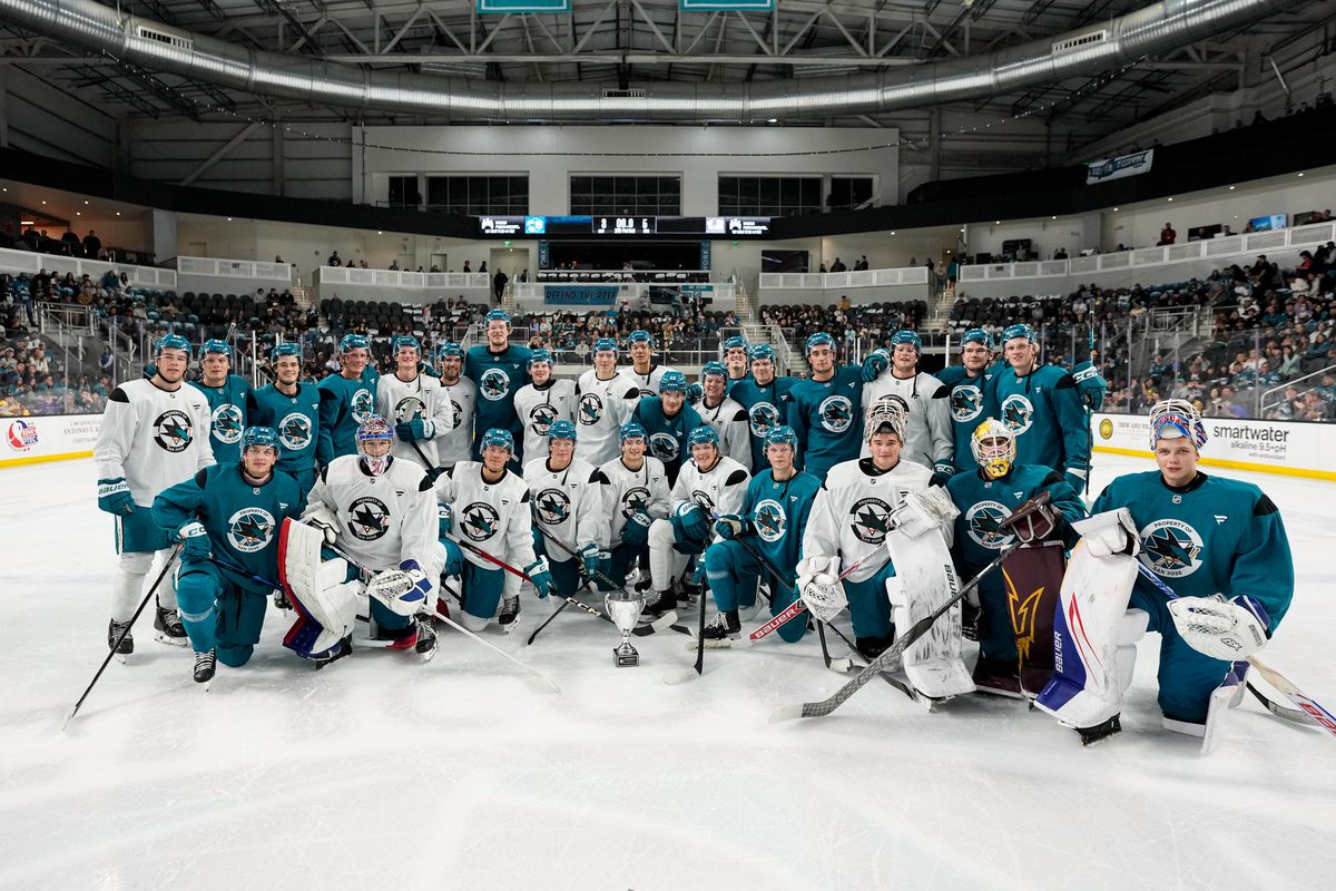 SanJoseSharks's tweet photo. Another one in the books. 📚 https://t.co/nDmxxiSPXL