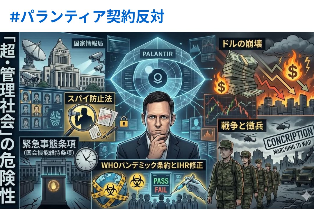 ek2BpA7Fo5rbjTH's tweet photo. マジで日本は滅亡のカウントダウンが進行している(⁠ꏿ⁠﹏⁠ꏿ⁠;⁠)
選挙したら不正､金と軍事力の最も持っている支配層に操られ､技術革新しても 台湾 チャイナに技術流出して日本の企業は潰される😖
米国 従属のオペレーション化が確立している状態
…この先は超監視社会となるでしょうね⚠️🦹 https://t.co/djFOYN7o0N