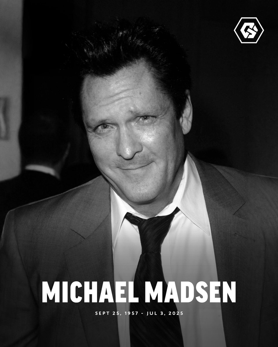 CoveredGeekly's tweet photo. Michael Madsen passed away one year ago today 🕊️ https://t.co/sd01rG38JS
