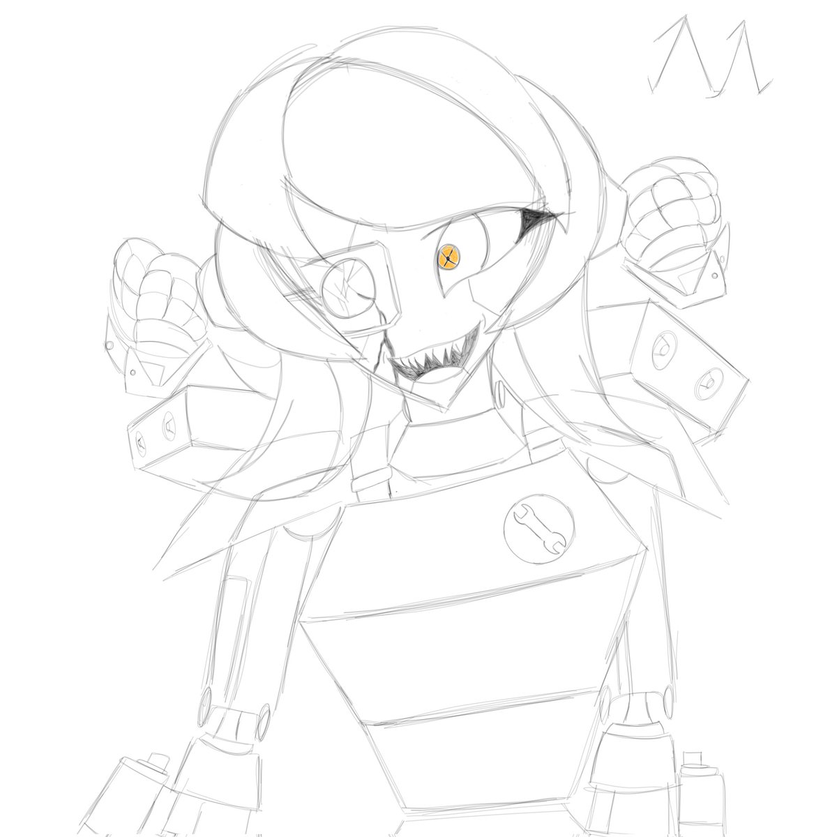 maniac_mark2's tweet photo. I drew Senthia, the sentry girl, but posing as Freaky Nikki from Obsession. She might be a new TF2 freak.

#senthia #tf2 #mimisentry #obession #artㅤㅤㅤㅤ #yandere #fanartㅤㅤㅤㅤ https://t.co/oIvetrKT5K