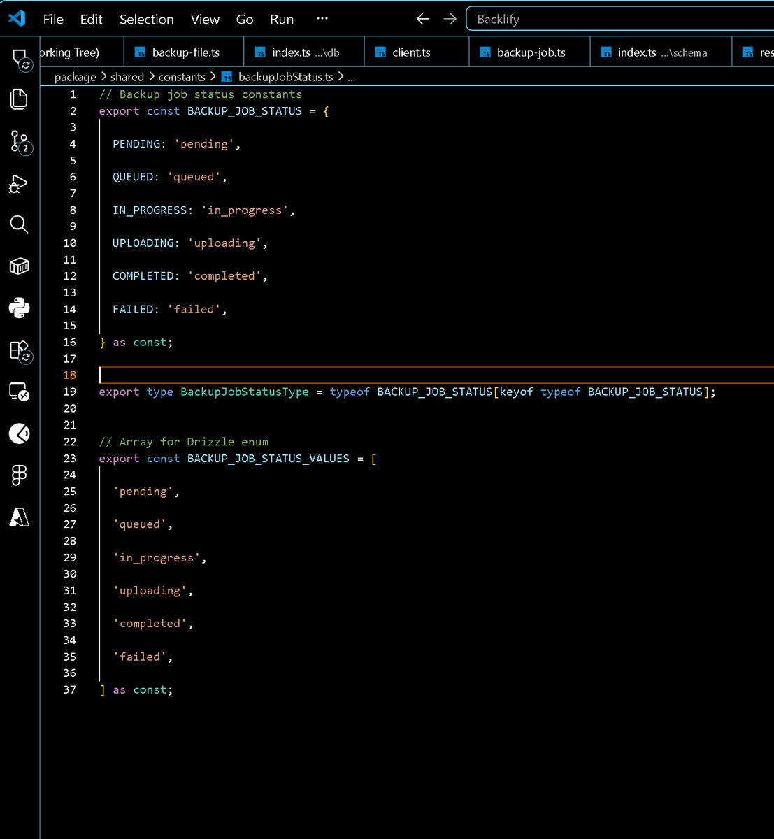 dev_galaxia's tweet photo. Day 5 of building Backlify.

A backup worker does more than run pg_dump.

It needs to know exactly what's happening throughout the job, either its:
• Pending
• Running
• Uploading
• Completed
• Failed

Without proper job states, monitoring and debugging become much harder.

Small detail, but it makes a huge difference when building reliable systems.

Building in public.
#buildinpublic #backend #nodejs #postgresql