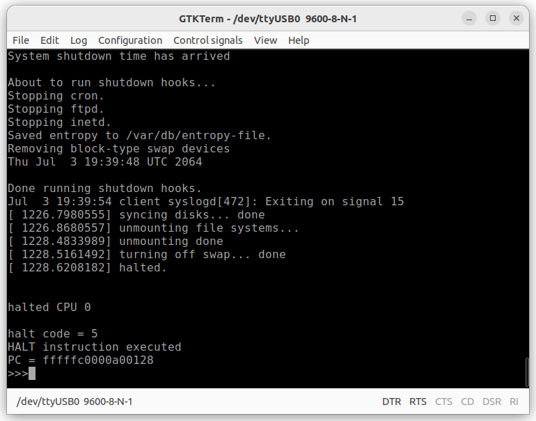 kanpapa's tweet photo. shutdownも問題なし
#NetBSD #AXPvme #DECalpha #VMEbus https://t.co/YJKbOMVHYT