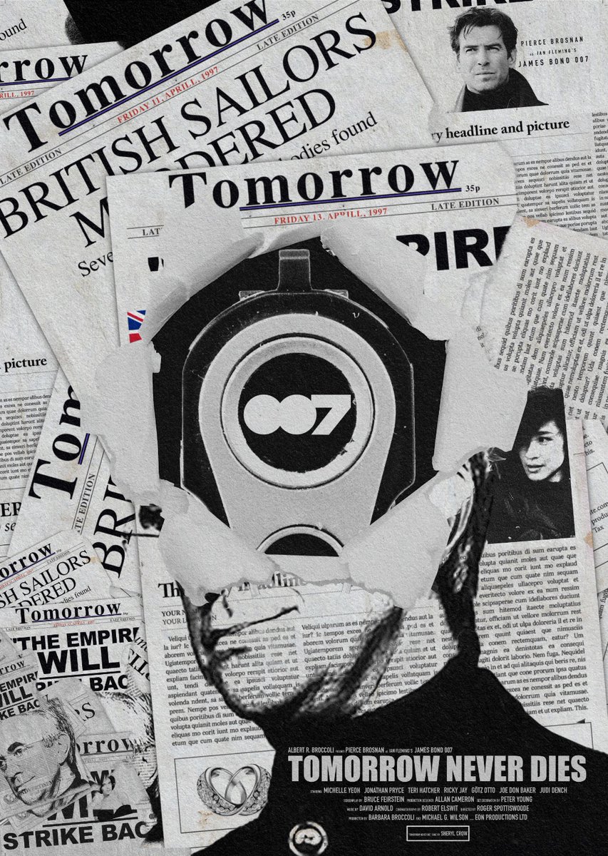 PosterEscape's tweet photo. A must-see portfolio for any James Bond fan to get lost in. Take a look at these! Art by @bartnikp23 

#JamesBond https://t.co/1z34jUdPcX