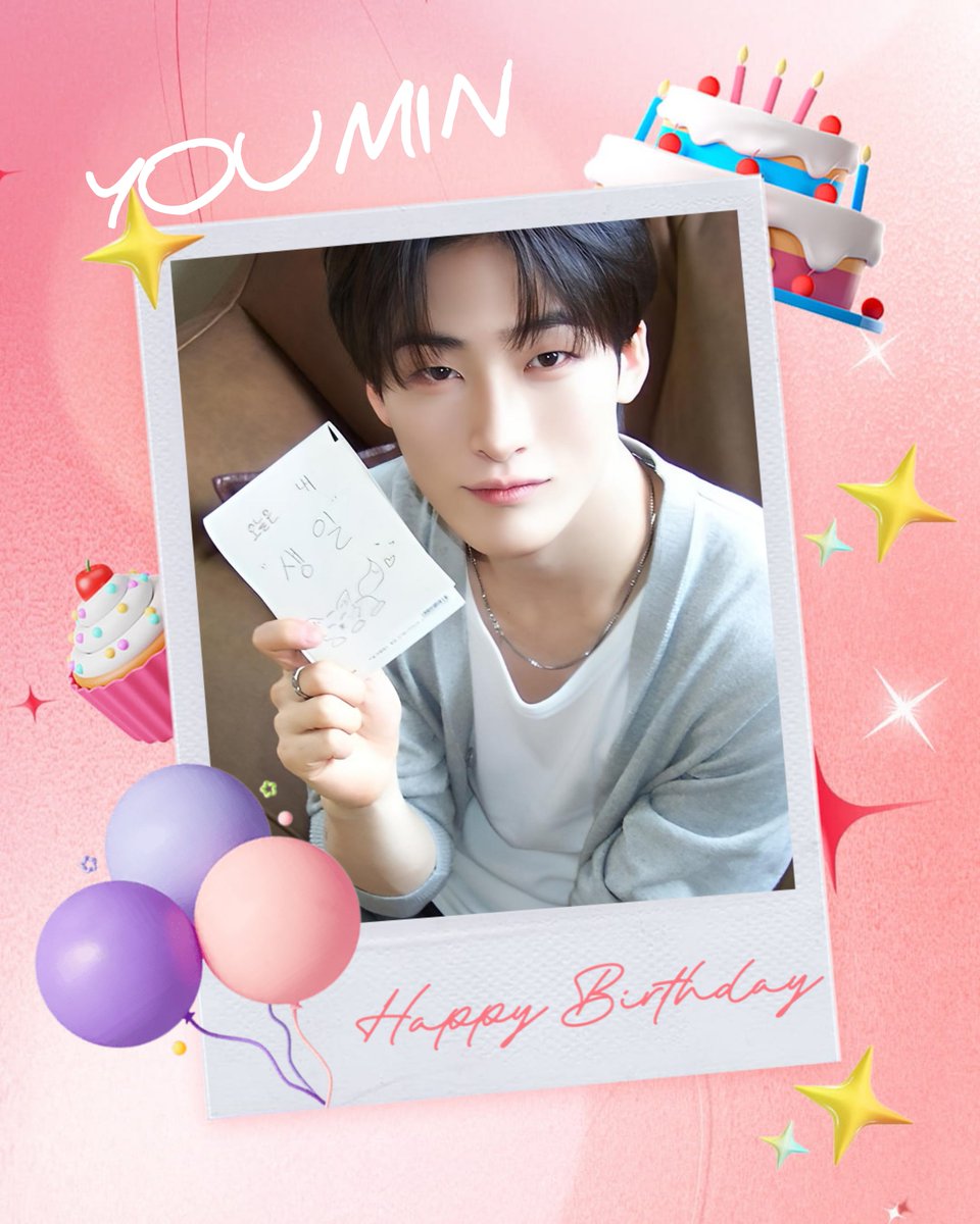 Shiyoumin's tweet photo. 2026.07.03
HAPPY BIRTHDAY YOUMIN 🎂
HAPPY YOUMIN DAY✨.ﾟ･*..☆.｡.
🩷⋱⋰⭐️⋱⋰🩷⋱⋰⭐️⋱⋰🩷
#ALL_H_OURS #올아워즈 ✩.*˚
#YOUMIN #유민 🌿.*•*¨*•.¸🦊o｡  ฅ゛
@ALL_H_OURS @at_ALL_H_OURS https://t.co/AY80hbQeEN