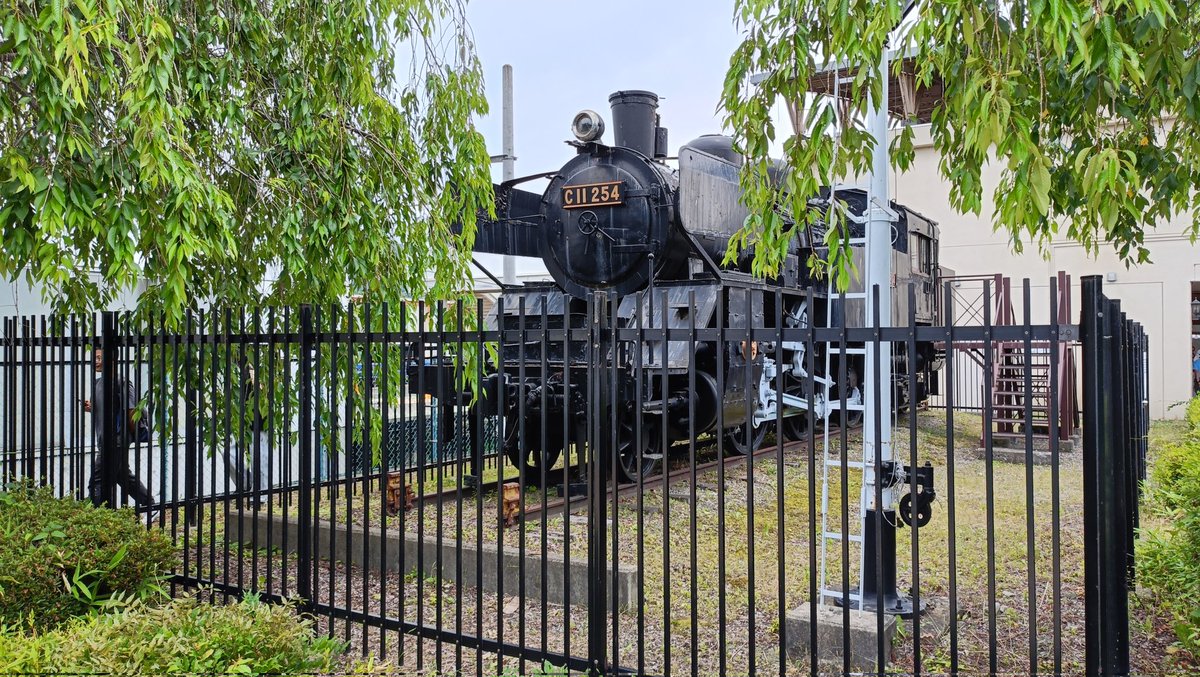 hba457to's tweet photo. 鬼怒川温泉駅でレンタカーを借りて会津田島駅に行きました。昼頃に着き駅前のお祭に行き、会津田島名物のしんごろうを200円で買いました。🍡串が刺さっていて中は米で美味しかったです。ミニSLが走っていました。駅前でC11のSLを見ました。道沿いのスーパー🛒に行きました。会津田島は良かったです。 https://t.co/OGot8jQJ9C