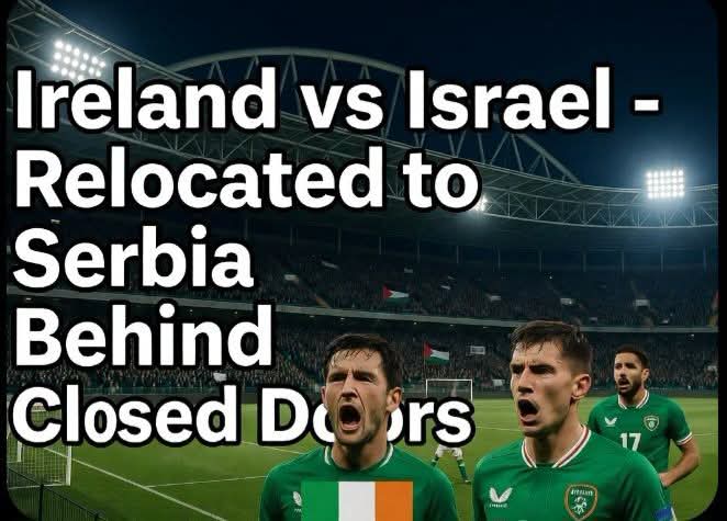 GCIreland2022's tweet photo. The FAI say it will cost them €10 million if they don't play the Israeli regime.
It is too high a price for the FAI despite Israel having murdered 80,000+ civilians and the continued bombing of Gaza.
These supposed football people are cowardly traitors to Ireland and humanity. https://t.co/R5bRWRGuss