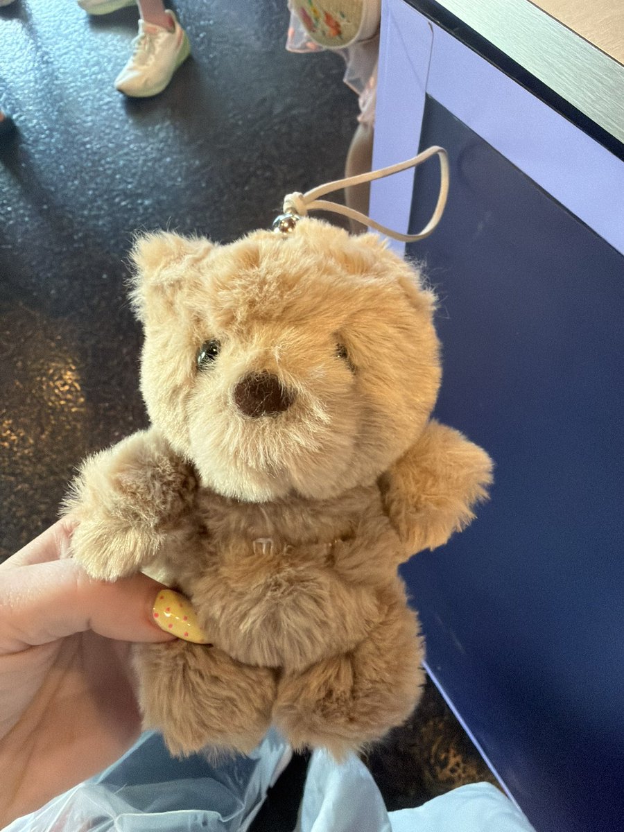 lovespovs's tweet photo. bear keychain #secured https://t.co/hTLE2P5Ou2