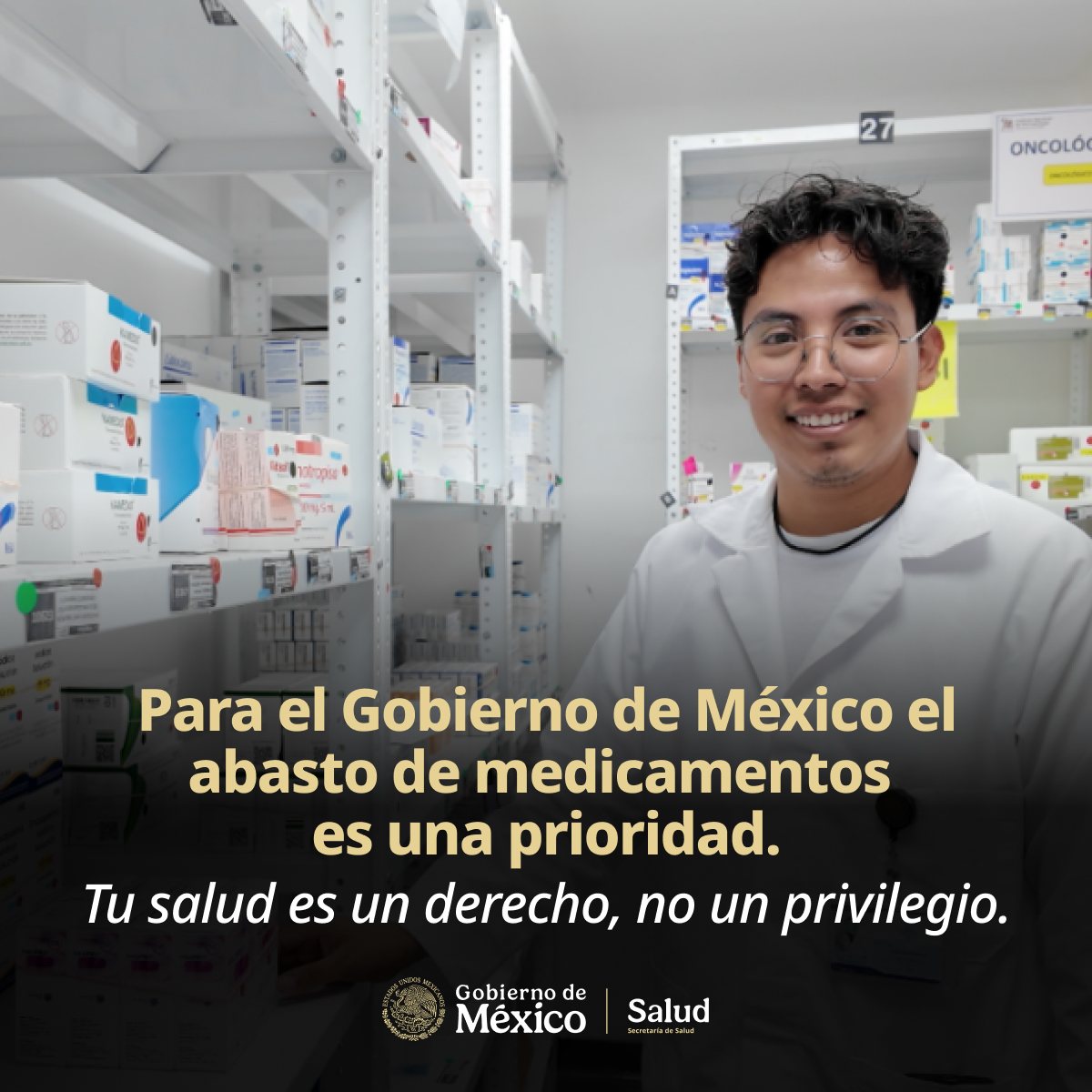SSalud_mx's tweet photo. En el Gobierno de México trabajamos para fortalecer el #AbastoDeMedicamentos, como parte de las acciones orientadas a garantizar el acceso a la salud. 🩺 💊

Un esfuerzo permanente que contribuye a mejorar la salud y el bienestar de las y los mexicanos. 🇲🇽

#SaludSinPrivilegios #LaHonestidadDaResultados