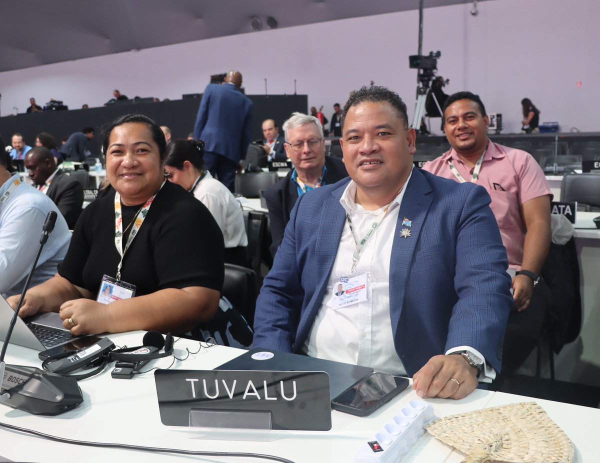 SprepChannel's tweet photo. The Secretariat for the Pacific Senior Officials Taskforce under the COP31 Australia-Pacific partnership is comprised of the Pacific Islands Forum,  SPREP, and the Government of Australia.
📷 Our Pacific people that work to amplify our voices at the UNFCCC Climate COPs. https://t.co/xoLyuKukUQ