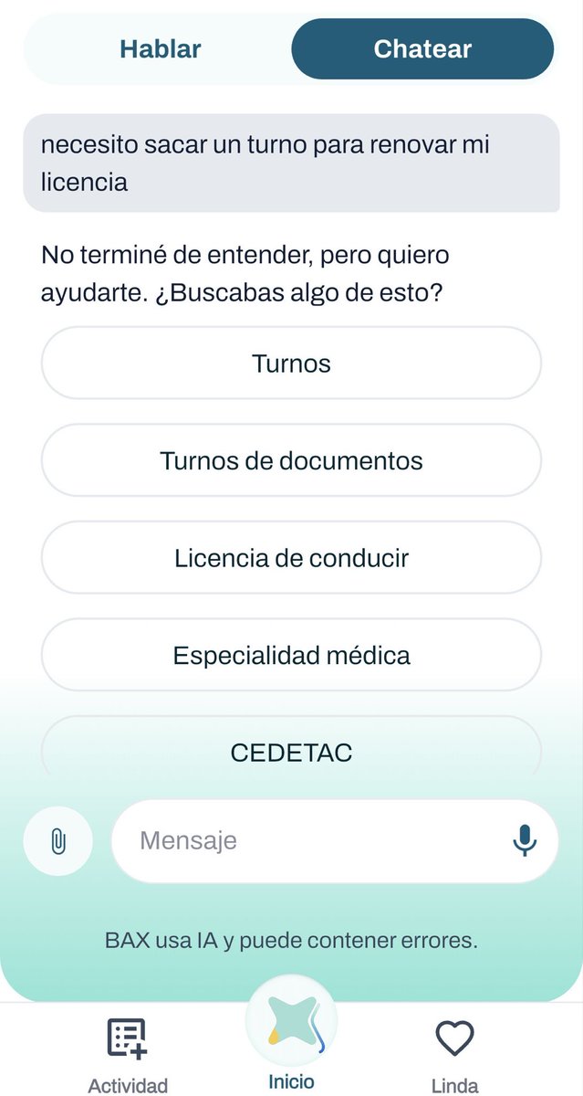 maxifirtman's tweet photo. Para entender el nivel de basura tecnológica que nos venden, le hice a la (supuesta) IA nueva BAX las mismas preguntas literales del aviso donde el gobierno de la Ciudad presenta las funciones de BAX. 

Las mismas preguntas. 🗑️ https://t.co/Ay4sz0BKkW https://t.co/h5uAwCIFyn