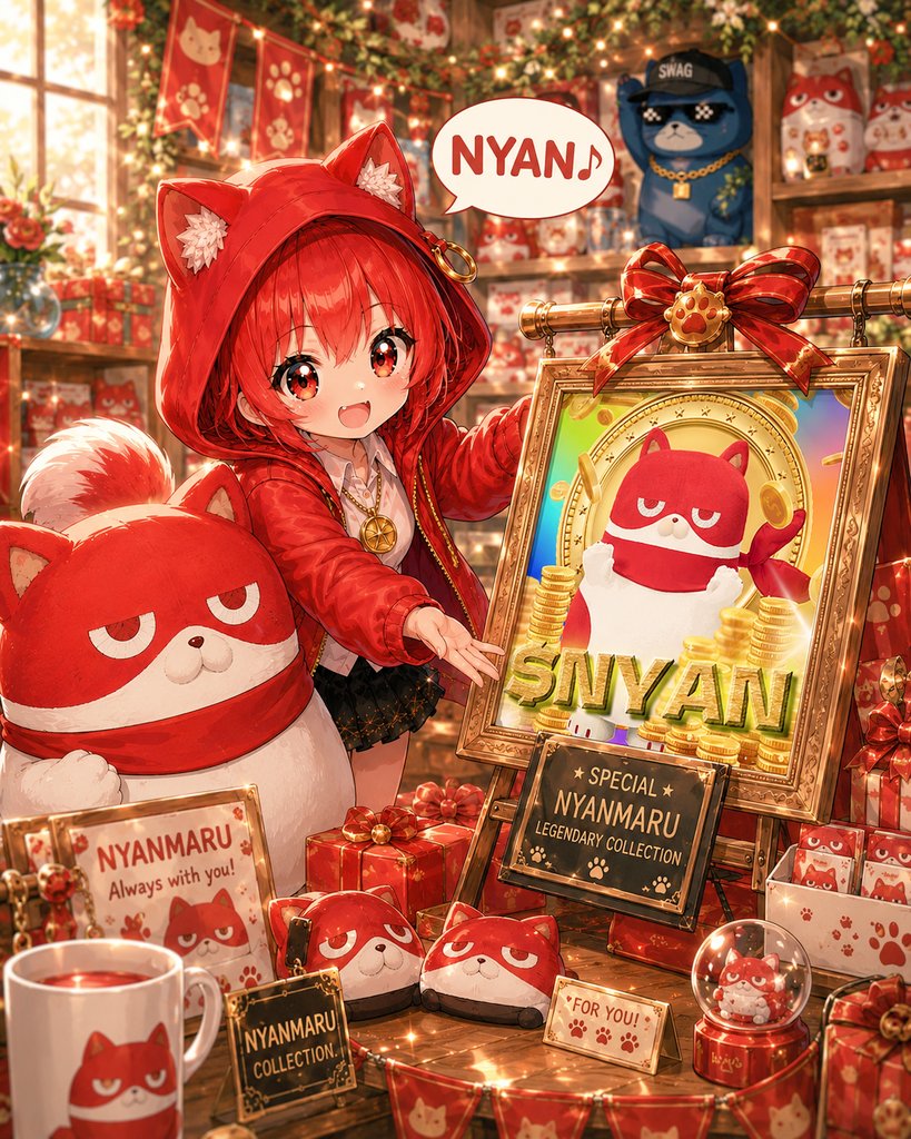 k_shima11's tweet photo. @coinmun @NYANMARUCoin 4️⃣ $NYAN @NYANMARUCoin 😚

#4 today — $NYAN keeps showing up every day 🐾✨ https://t.co/LiBqFVqWKr
