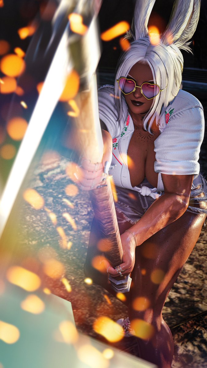 xiv_ciel's tweet photo. How are your Cosmic Exploration relics going?👀
#Viera | #GPOSERS | #FFXIVSelfie | #FFXIVScreenshots https://t.co/indYIOvbQG