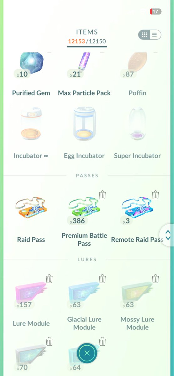 PurpleKyogre's tweet photo. I don’t raid much, which is why I have so many raid passes. I save them for big events like GO Fest and GO Tour. Excited to raid Mewtwo! https://t.co/fzzLdfMSai
