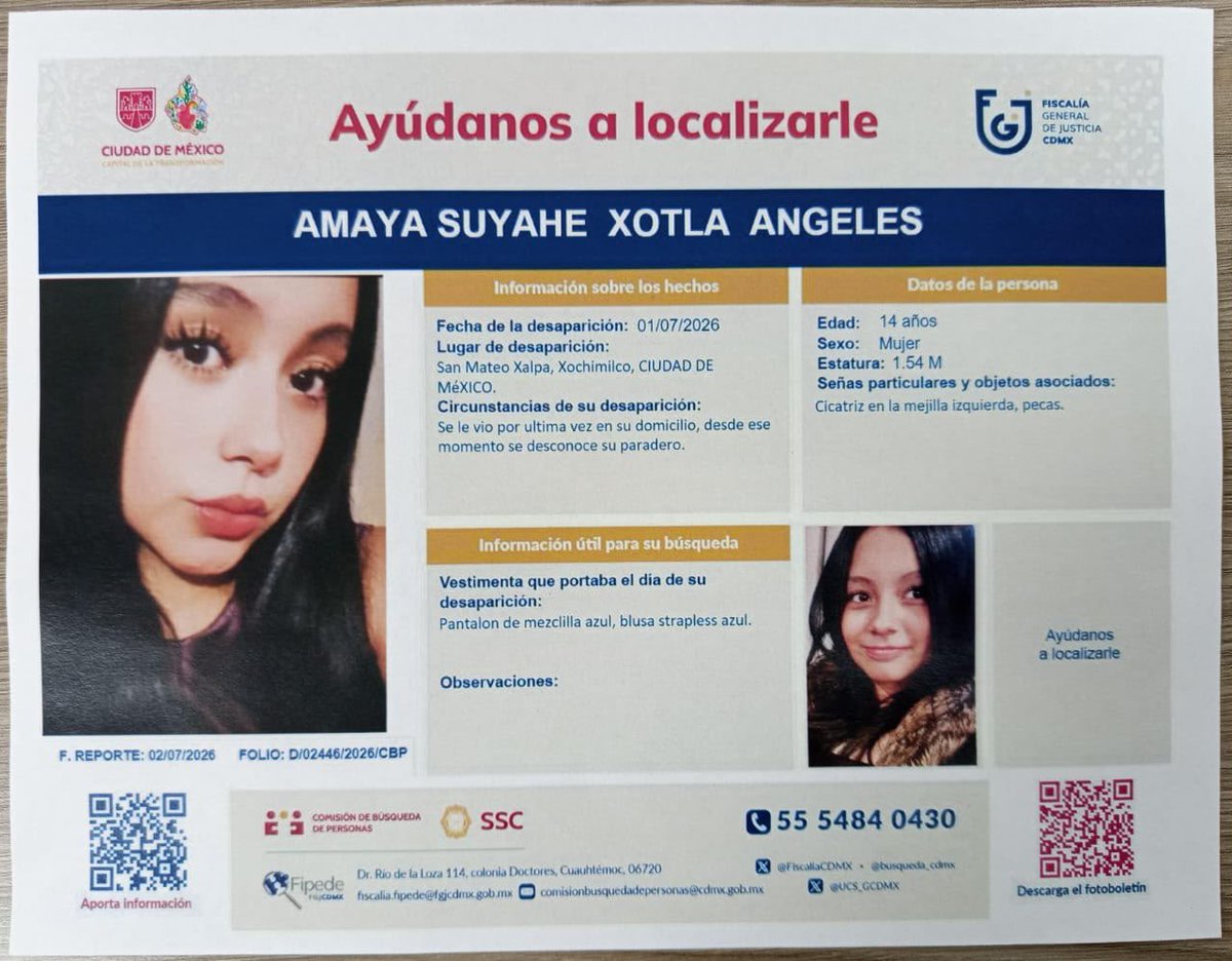 AreliPaz's tweet photo. Por favor nos ayudan estamos buscando a #Amaya 🙏🏻🙏🏻 https://t.co/gVOzofZSWM