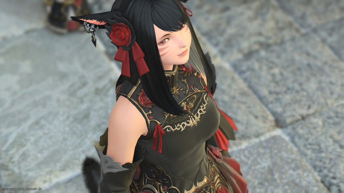 Niatabi's tweet photo. おはよ！

高いとこコワイ

#おはミコ　#FF14 #ミコッテ https://t.co/LklpgNY2xs