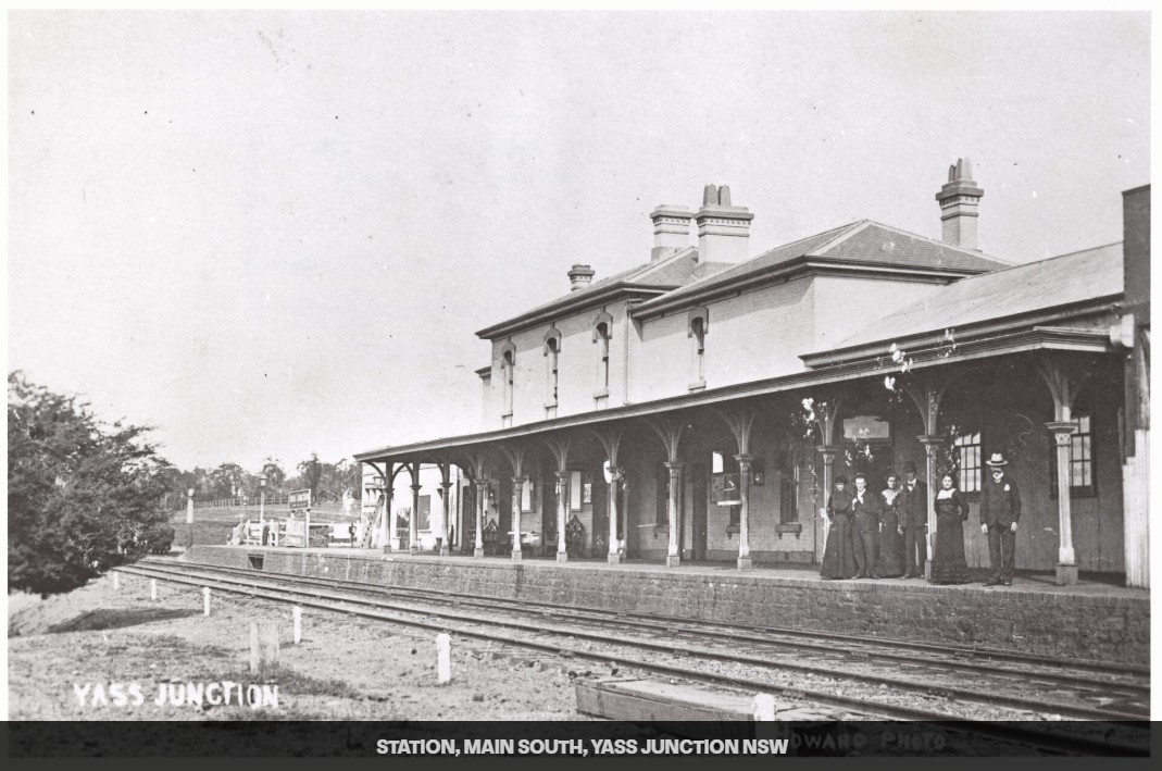 TransportforNSW's tweet photo. Yass Junction Station turns 150 today 🎂

Opened on 3 July 1876, the heritage-listed station played a major role in connecting the area's pastoral trade with the rest of NSW.

It's still operational today, serviced by NSW TrainLink trains &amp; coaches.

More: https://t.co/p7byCyBRvR https://t.co/RnWygvacHL