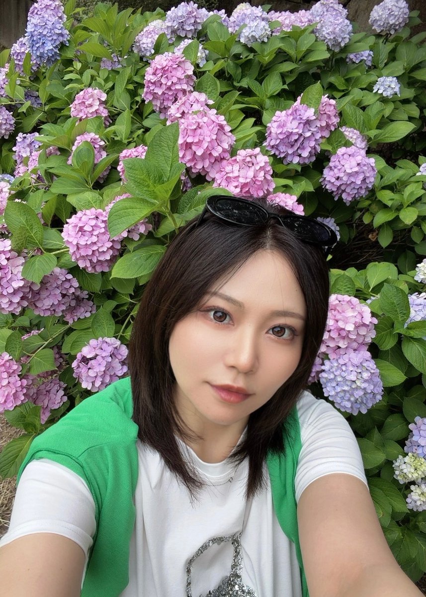 echun8's tweet photo. のんびり大阪城散歩🏯🚤💙💜

頑張る日も大事やけど、
のんびりする日も同じくらい大事☺️
#大阪城 #紫陽花 #休日 https://t.co/sX9zNJPxSt