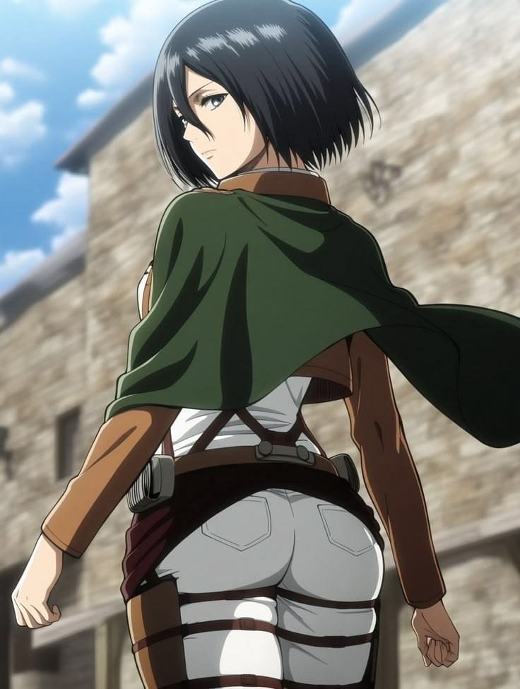 Evil_140's tweet photo. Mikasa https://t.co/scUGnwYOAe