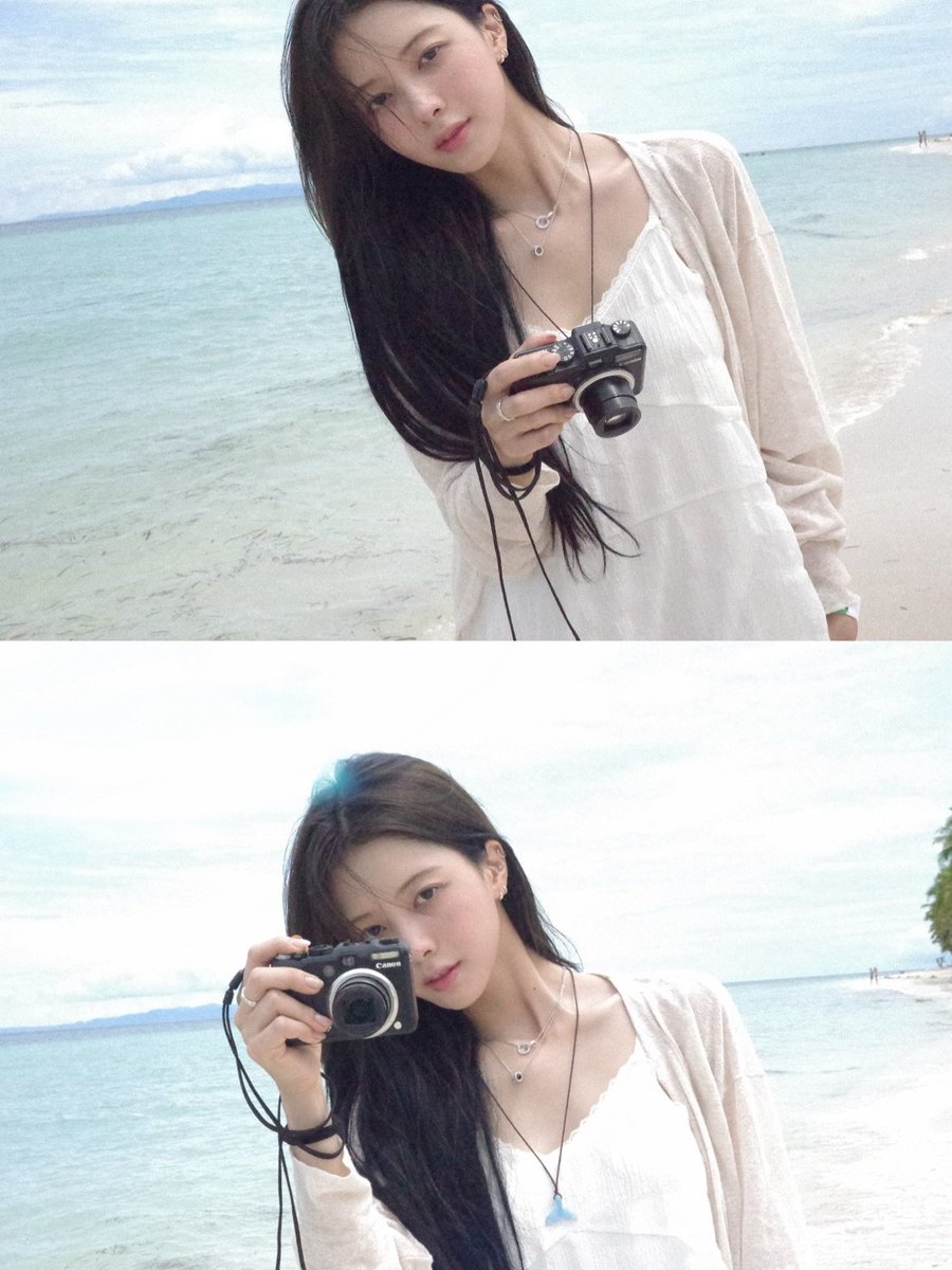 euiverse's tweet photo. beach girl 🌊🐚 https://t.co/m1U3KKI7TV