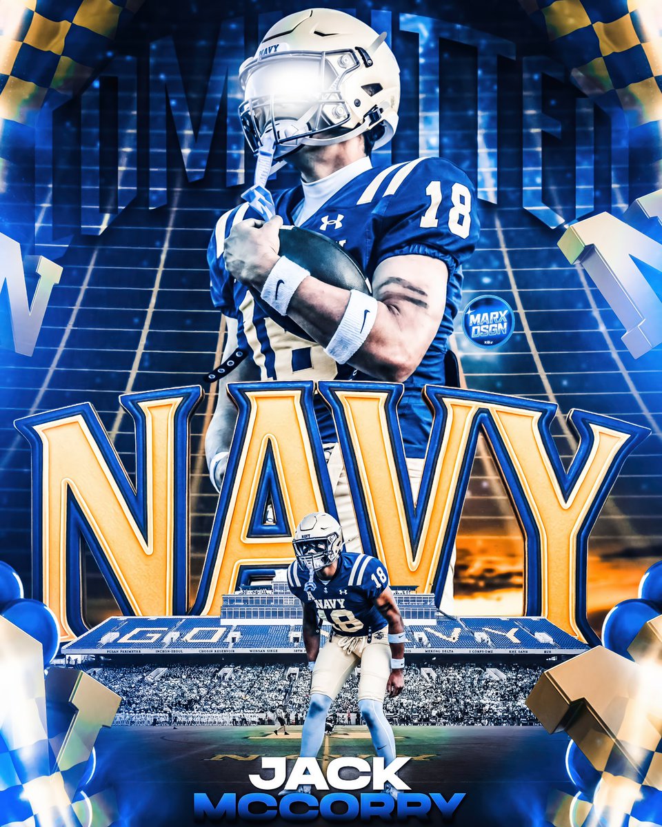 jackhmccorry's tweet photo. First and foremost, I want to thank my Lord and Savior Jesus Christ. Every opportunity, challenge, and blessing has been because of Him. All Glory belongs to God.

I want to thank my parents and family for everything they have done for me. There’s no way I’d be in this position without your sacrifices, support, and belief in me. Thank you for always pushing me to be my best and always being my biggest fans.

I also want to thank all of my coaches who have invested their time and energy into my development, especially Coach Hicks and Coach Thompson. Thank you for believing in me, holding me to a high standard, and helping me grow both on and off the field.

After a lot of thought, prayer, and conversations with my family, I am honored and excited to announce that I am officially committed to the United States Naval Academy to continue my academic and athletic career.

Thank you to the entire Navy coaching staff for believing in me and giving me this incredible opportunity. 

For the Greater Glory of God

⚓️ GO NAVY ⚓️
#AGTG #GoNavy #BeatArmy #Committed

@WillVapreps @Ricoknowstiktok @VAQB8 @mfarrellsports @carljfred