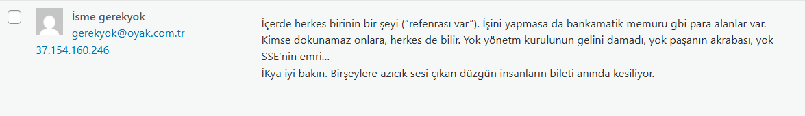 ssbmedyagrup's tweet photo. OYAK'tan kovulan eski müdürü süleyman erdem zamanında dönen dolaplar. haberlerimin altına gelen yorumlar bunlar. Bende kalmasın, herkes bilsin TSK mensuplarının OYAK birikimlerinin nasıl yağmalandığını... #ssbtv #ssbradyofm #oyaktaçöküş https://t.co/XIc7GUm0mr