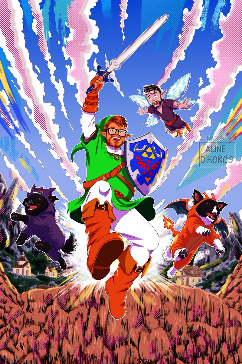 DHorus7's tweet photo. Encomenda feita para Caio do Facebook 
.
#Encomenda #Commission #EncomendasAbertas #Commissionsabertas #Commissionsareopen #legendofZelda #OcarinaofTime https://t.co/XoCpw2x2Xs