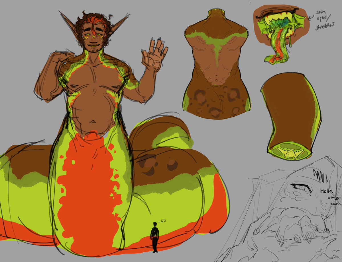 WerebearBrucey's tweet photo. HELLLLLOOOOO ARTFIGHT OOMFS AND NON-OOMFS. Show me your TTRPG / Monster OCS and link your accounts, going for a record this year and also I just wanna see them https://t.co/NCzLnwOhpM