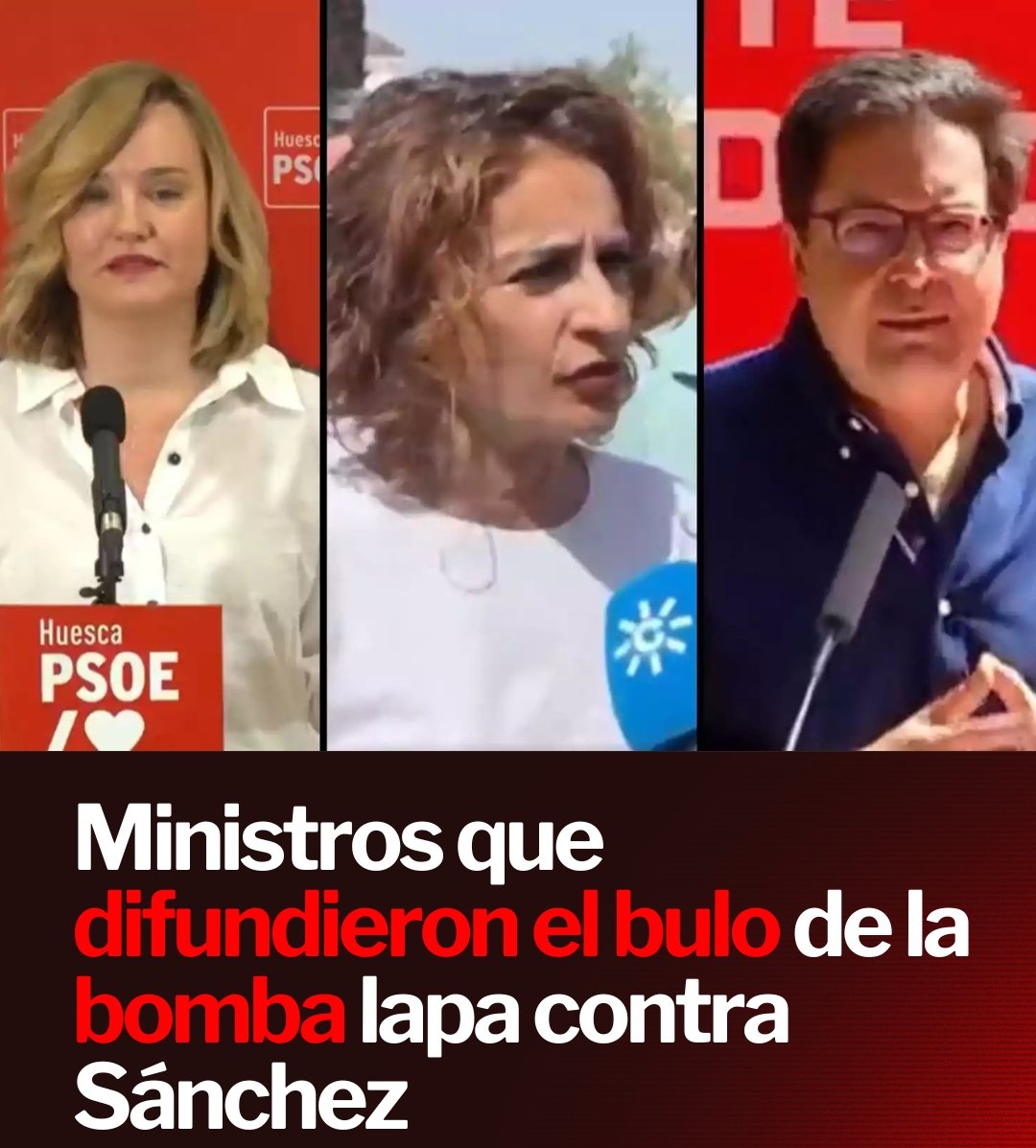 Alfon_Z1's tweet photo. @vitoquiles "La Justicia es igual para todos"...
Igualito que varios ministros del Gobierno acusen a la Guardia Civil @guardiacivil de querer colocar una bomba lapa a Pedro Sánchez @sanchezcastejon que un supuesto "bulo" sobre un asesor. Pero igualito, vamos... https://t.co/uaa6KhfbxA