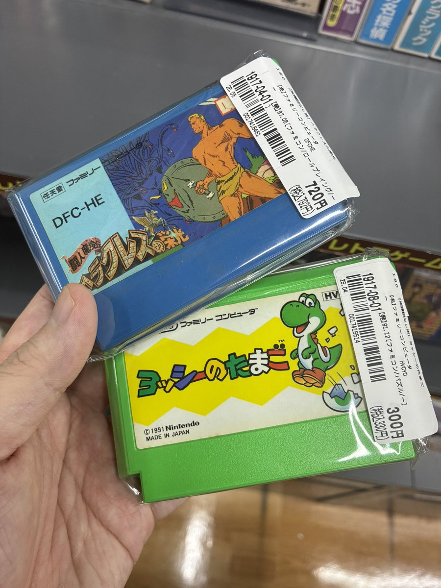 keipi_136's tweet photo. #ポリメガ
#スーパーファミコン
#PS1
#GB
#レトロゲーム
#ブックオフ

昨日購入した戦利品です！

SFCのダブルドラゴンを見つけて衝動買いです🎵✨
最近ゲームボーイにハマっておりまして、
くにおくんと風来のシレンも購入。

ランナバウト2はCLIMAXのロゴが見えて、
即買いです😋 https://t.co/LNMV3ywfAM