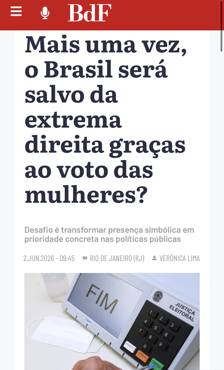 todandara's tweet photo. Simone de Beauvoir já avisou: basta uma crise para que os direitos das mulheres sejam questionados.

E o voto feminino é uma conquista de 94 anos.

Uma conquista histórica. E conquista a gente não devolve. https://t.co/6vtDCVu4ao
