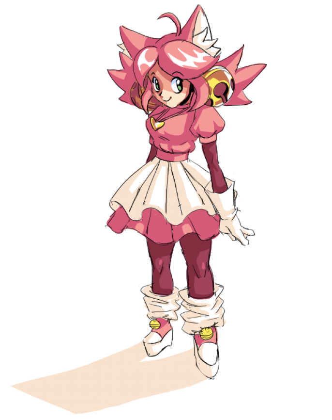 monocells's tweet photo. Testing out how to draw Pink... Mew Mew... whateva..

#DELTARUNE https://t.co/7gIPxaWU31