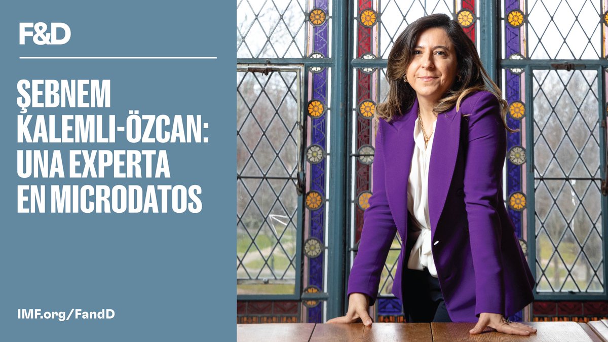 FMInoticias's tweet photo. La economista turca Şebnem Kalemli‑Özcan demuestra que el capital no siempre va en busca de los rendimientos más altos, escribe Chris Wellisz en una semblanza en la revista F&amp;D.  https://t.co/WAMsyVKlzd https://t.co/iezrzGG6KR