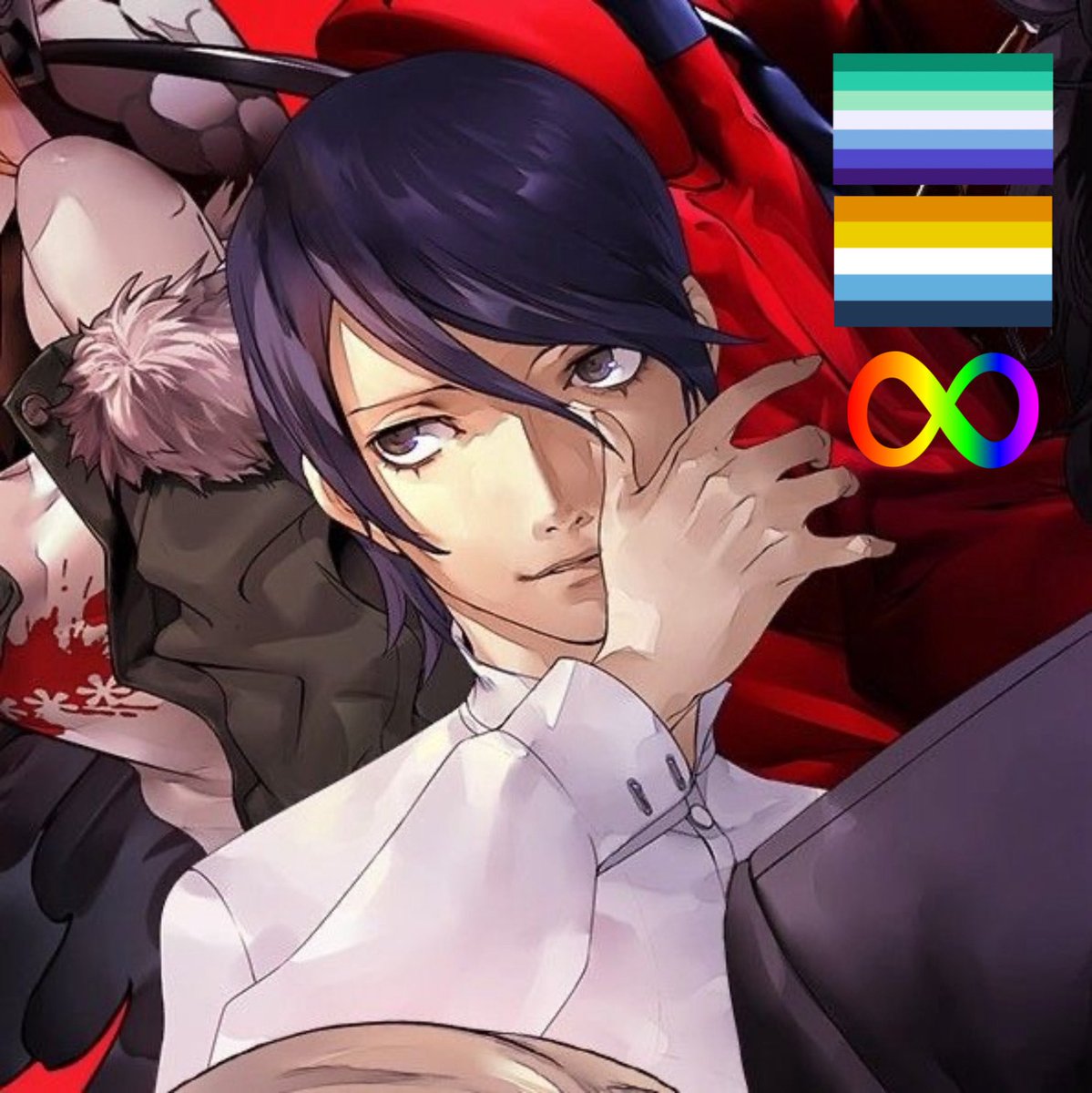shuakeling's tweet photo. andddd yusuke gay aroace man with autism ..! https://t.co/n2445KZowK