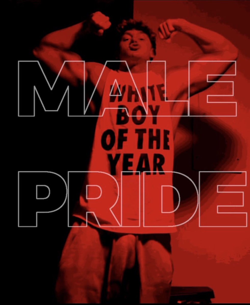whit3m3nrul3's tweet photo. I love being a boy. 
I love being white &amp; racist.
I love my cock.
I love fucking things with my cock.
I love manipulating girls.
I love making girls cry.
I love being rich and buying nice things. 
I love hitting the gym and getting big.
I love when my boys send me their pumps. https://t.co/l53DldTxsY
