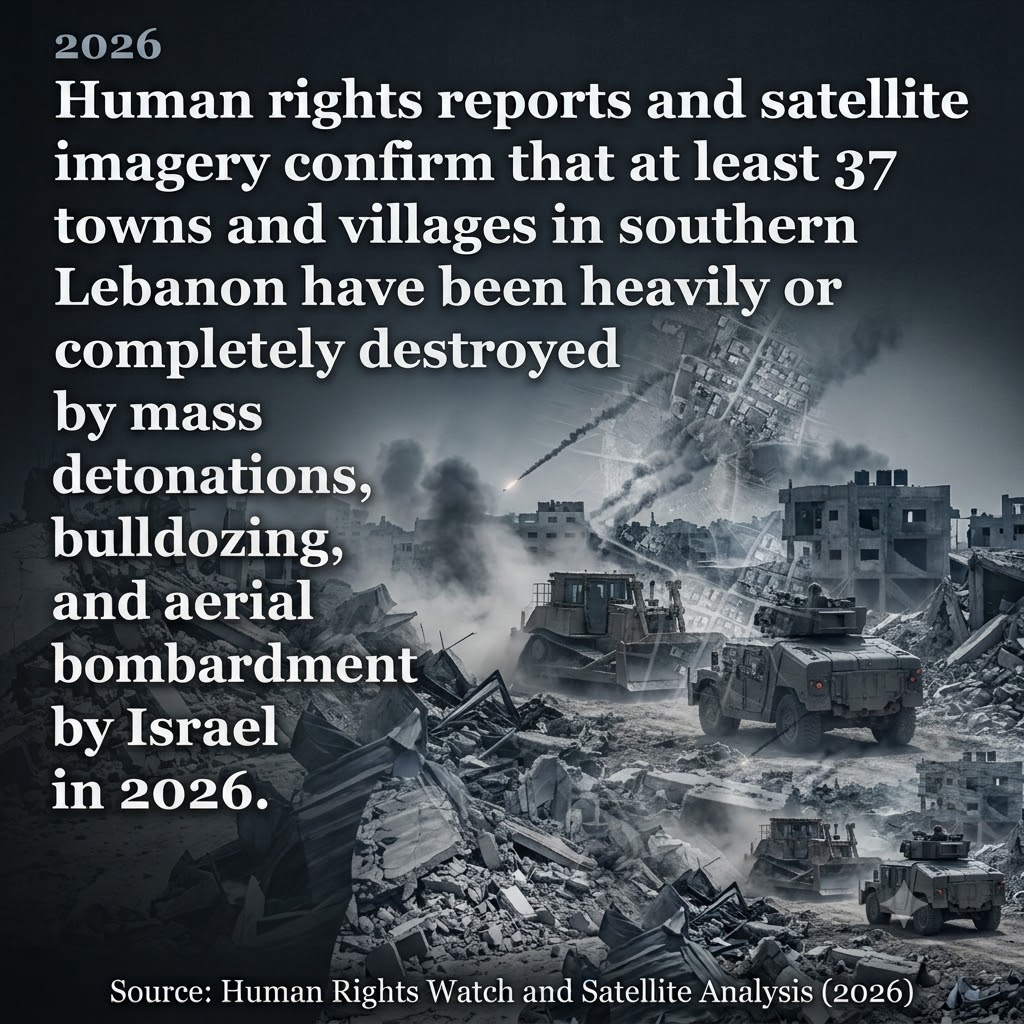 thetrustfalldoc's tweet photo. The calculated destruction of entire villages exposes a brutal architecture of erasure, mirroring the relentless suffering seen across Gaza and Palestine as Israel expands its reach. Like a thief stripping a home to its foundation, they trade our shared humanity for pulverized stone and broken hearts, fueled by the cold data of Palantir.

For powerful insights into the nature of empire, please watch ‘THE TRUST FALL’ film for FREE here 👇🏼 https://t.co/rSk8XnWy1z
❤️ Support the project 👉🏼 https://t.co/3nsRdnqdWH
THE TRUST FALL is a peace movement. #genocide #Israel #gaza #freepalestineNOW