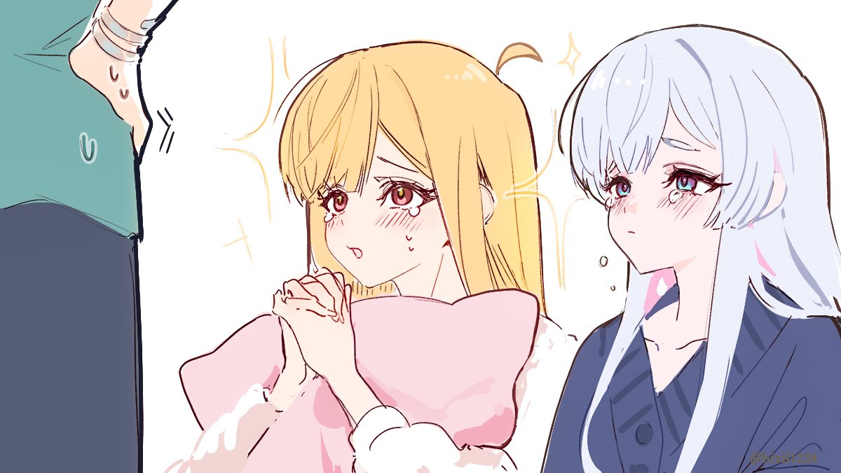 hixii1238's tweet photo. 🐰💦🐙「ハ、ハッピーエンドにしたいな～」 https://t.co/Q5mDEUO69m