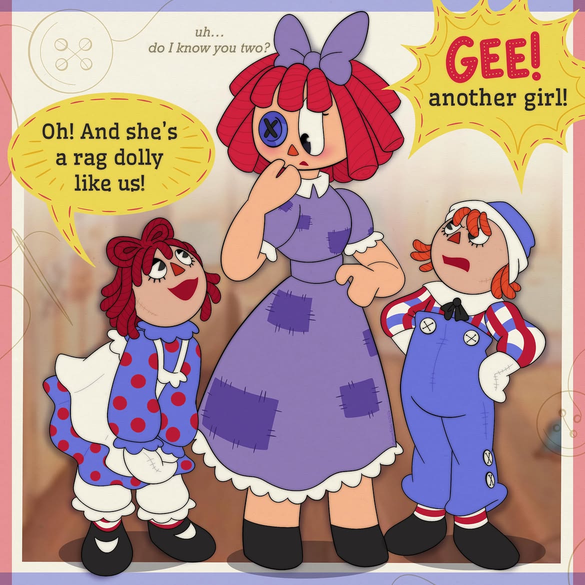 VitorKennedy00's tweet photo. Ragatha Rag Dolly Family
By: funtownfollies
#ragatha #raggedyann #raggedyandy https://t.co/Jq305PhCRJ